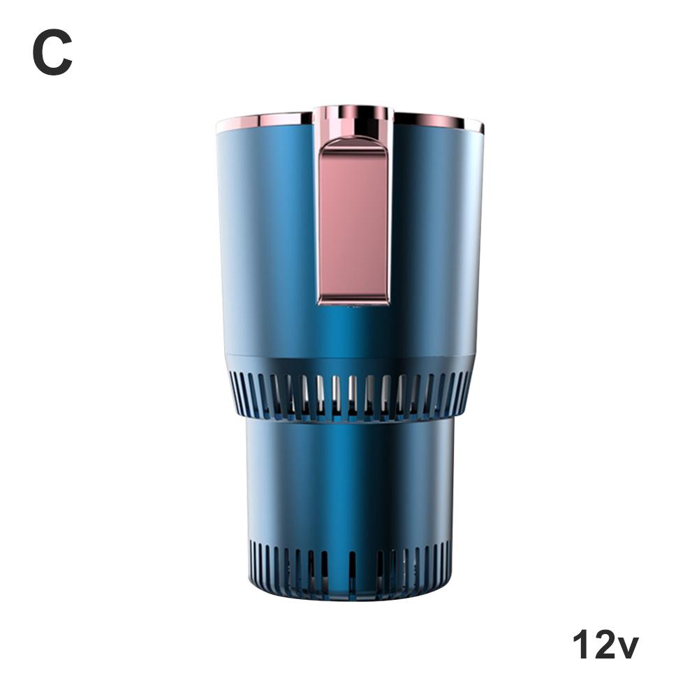 Автомобильный держатель для холодной и горячей воды с сенсорным экраном, банка для напитков, умный цифровой дисплей, автомобильный держатель для стаканов, охладитель, обогреватель, домашний кемпинг, путешествия, автомобильный держатель для стаканов