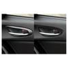 2Pcs Carbon Fiber Interior Door Handle Panel Cover Trim For Mazda RX-8 2004-2008