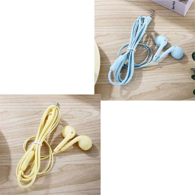 1/2/3pcs 3.5mm Stereo In-Ear Earphone Semi Heavy Bass Wired Headset Earphones with Mic Portable Universal for Xiaomi/Huawei