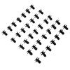 10x фиксаторов 86590-28000 865952T500 черный диаметр головки 18 мм