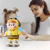 Electric Singing Dancing Bee Toy with LED Light Music Kids Walking Bee Toy Toddlers Boys Girls Interactive Educational Animal Musical Toy