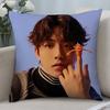 Подушка в стиле K-pop с Нам Джу Хёком, короткий плюш, двусторонняя печать, квадратные чехлы на подушки, декоративные подушки для дивана, дома