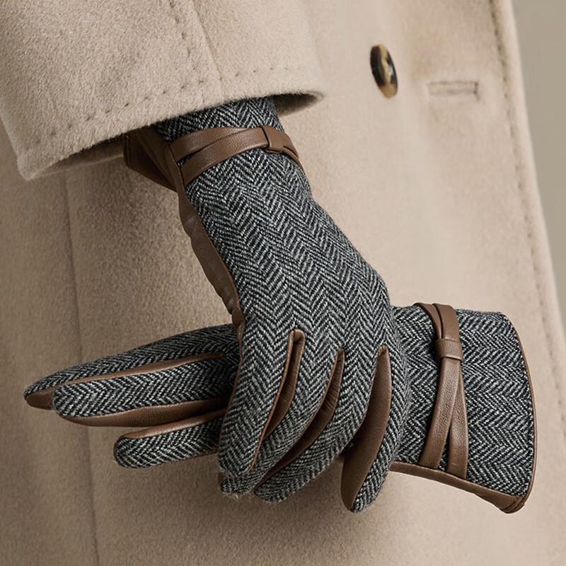 JIUMU Женские зимние перчатки на флисовой подкладке