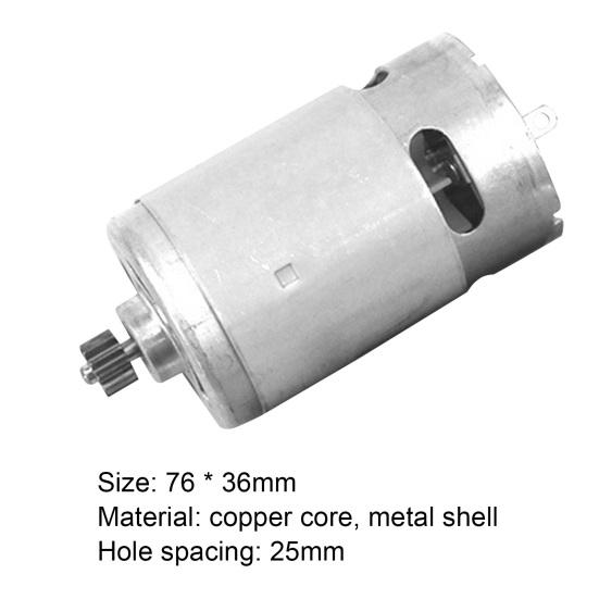 RS550 10,8 В-25 В электродвигатель 12 зубьев сильная замена тепловыделения полезная прочная электрическая дрель двигатель перезаряжаемая дрель