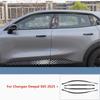 Для Changan Deepal S05 2025 + Автомобильные боковые оконные солнцезащитные козырьки от дождя Защитные чехлы Декоративные аксессуары