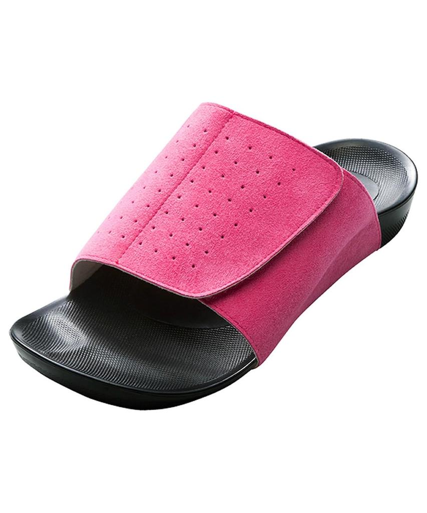 AKAISHI Arch Fitter Indoor Shoes 601 Size M Rose, (23.0-23.5cm)