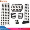 Car Pedals Gas Brake Clutch Rest Pedal Cover for Mercedes Benz C E S GLK SLK CLS SL-Class W203 W204 W211 W212