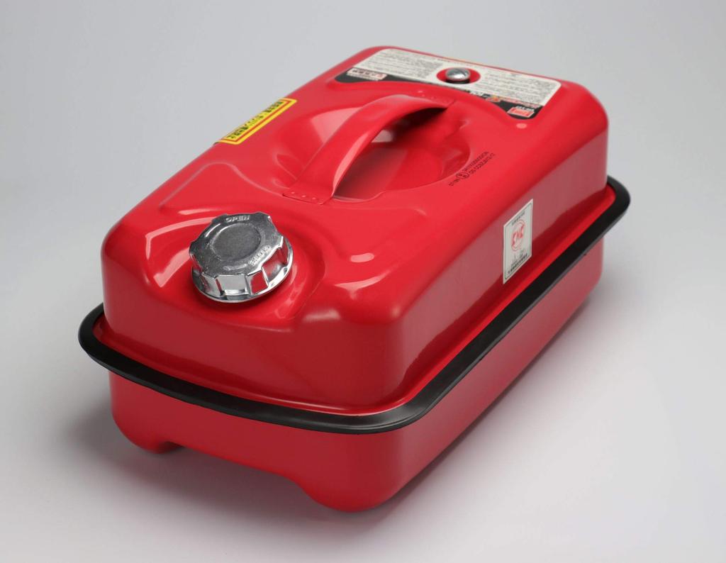 Бензобак Emerson R, 10 л, Соответствует Закону о пожарной службе, EM-127, Стальной лист 0,8 мм