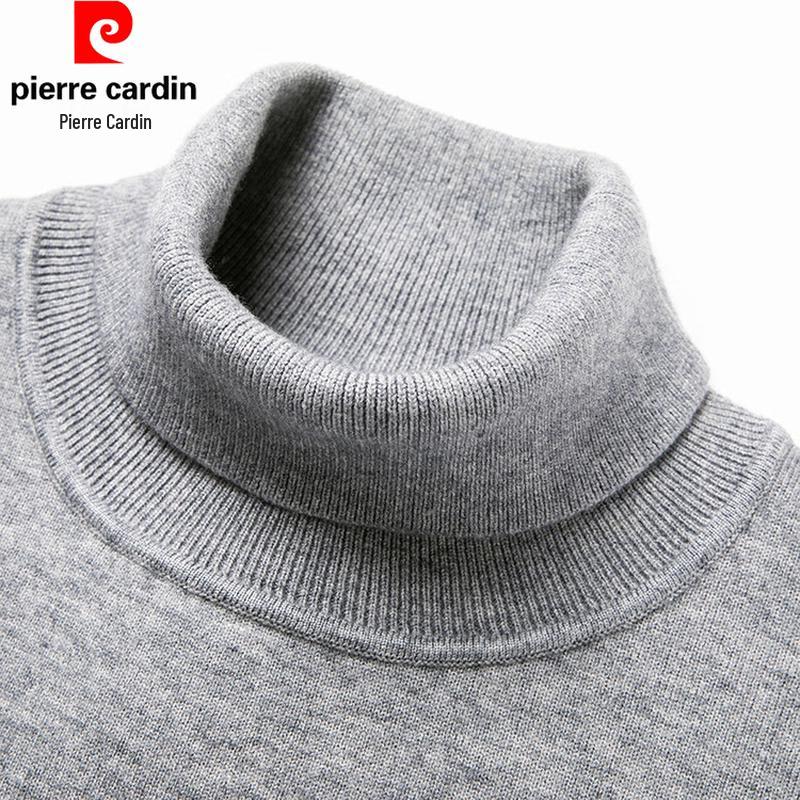 Pierre Cardin Men's Merino Wool Blend Turtleneck Sweater