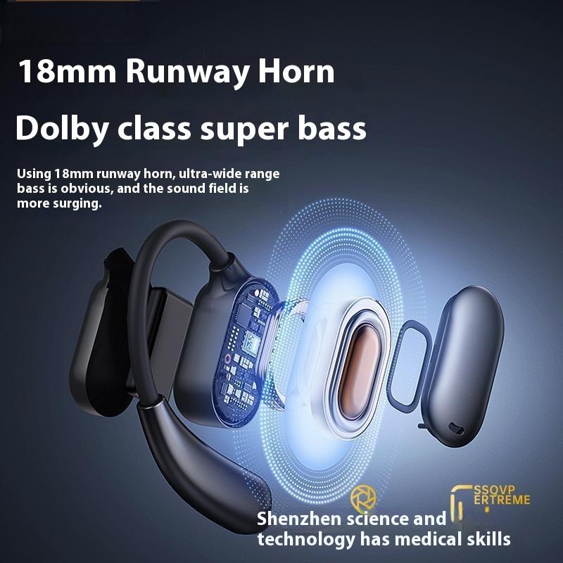 Открытая гарнитура с сенсорным экраном, хорошее качество звука, очень долгий срок службы батареи, Bluetooth-гарнитура для перевода