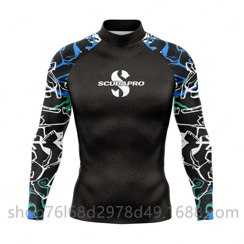 SCUBA Серфинг Одежда Для улицы Защита от солнца Снорклинг Купальные костюмы Сплит-топ с длинным рукавом Быстросохнущий Гидрокостюм Поддержка