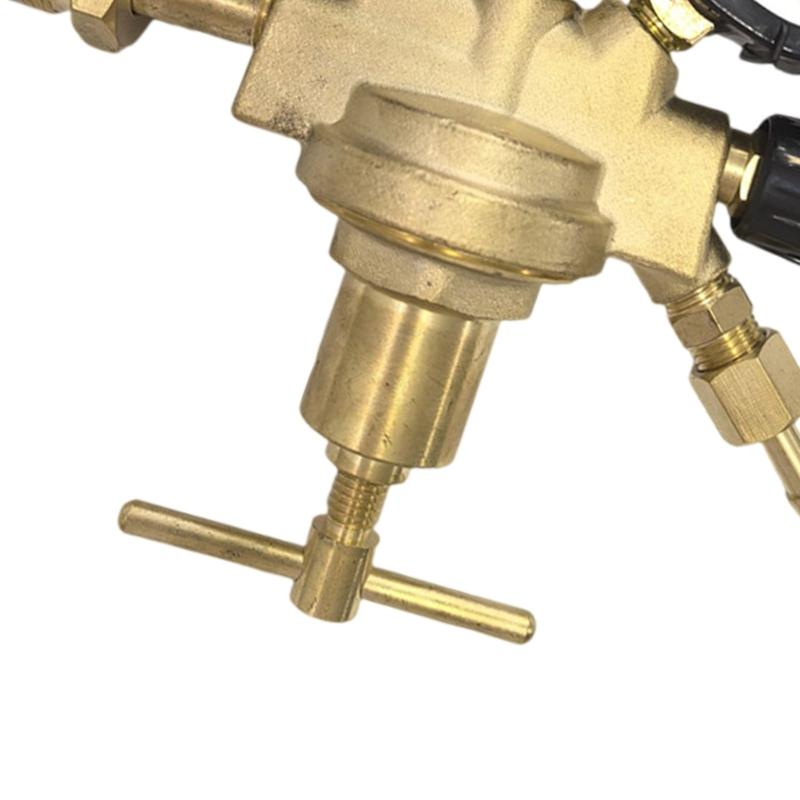 Accuracy Bronze Gas Pressure Regulator For CO2 Rare Welding Systems G3/4 Thread Guard Gate Plan M4YD