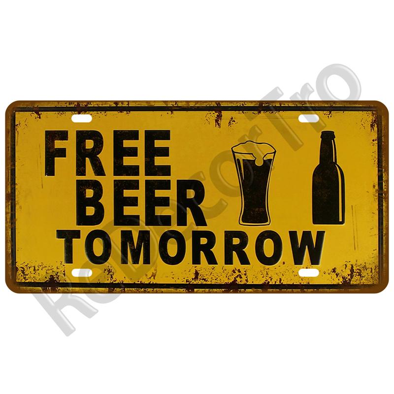 Тарелка из жести Алкоголь Виски Таблички Пиво Кофе Домашний Декор Стены Ретро Металлический Знак Ремесла Искусство Жестяные Знаки Напитки Вино Бар Паб Кафе