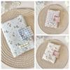 Multipurpose Floral Print Diary Book Detachable Diary Diary Protective Cover  Student