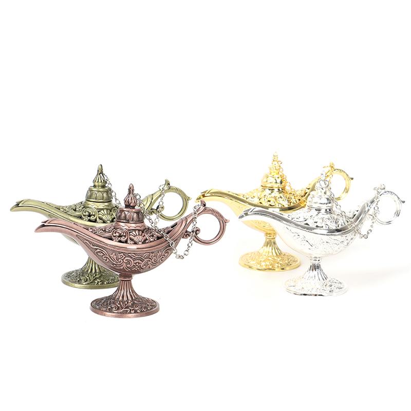 Полая сказка Лампа Аладдина Желание Чайник Ретро Домашние украшения для ароматерапии