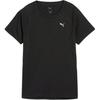 Puma Женская тренировочная футболка для бега Run Velocity с влагоотводящей быстросохнущей тканью, черная 527275-01