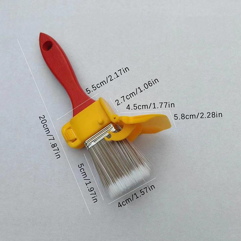 Edger Paint Brush Multifunctional Painting Brush Color Separator Interior Wall Roof Paint Brush Latex Paint Trimming Color Tool