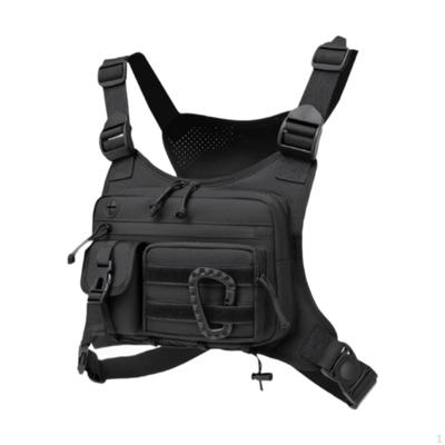 Сумка для снаряжения Chest Rig, многофункциональный рюкзак, передняя часть, для пикника на природе, рыбалки