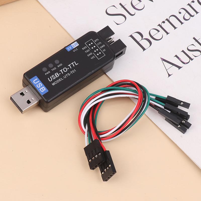 USB-TTL последовательный преобразователь Отладочный загрузочный модуль Двунаправленный полудуплексный преобразователь последовательной линии Чип CH343G USB-интерфейс