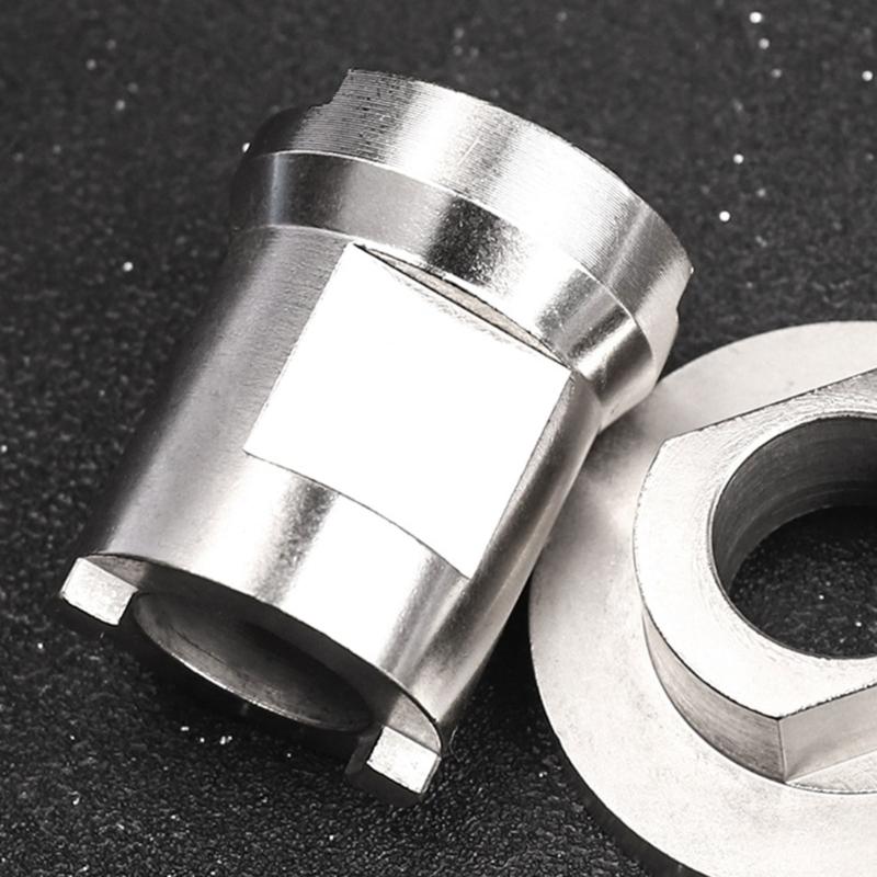 Инструмент для снятия каретки горного велосипеда для центральных валов велосипедов, стальной инструмент для нижних осей велосипедов, съемник шатунов велосипеда