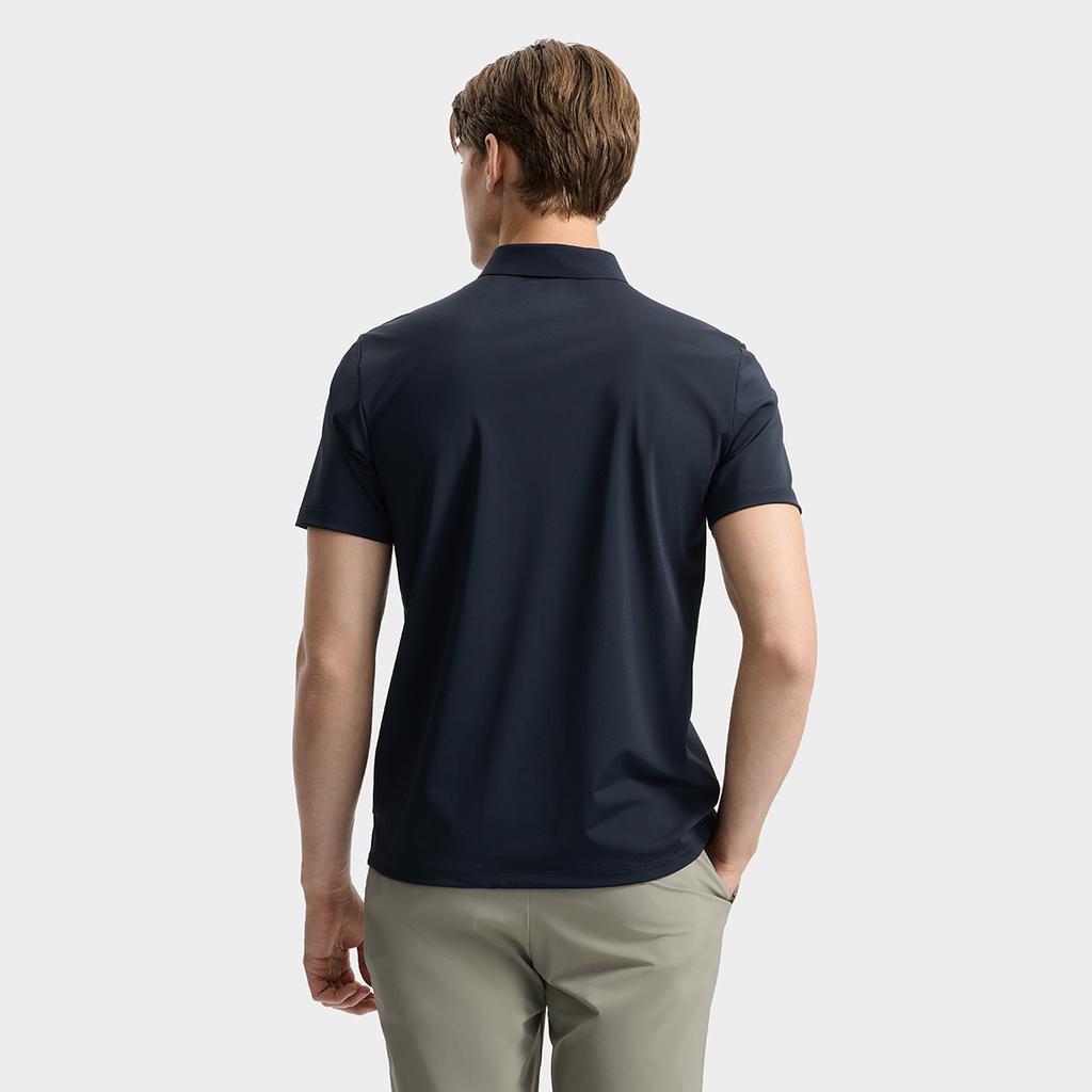 New FILA WHITE Polo Shirt Men's Legend Blue F11M533110F-NV