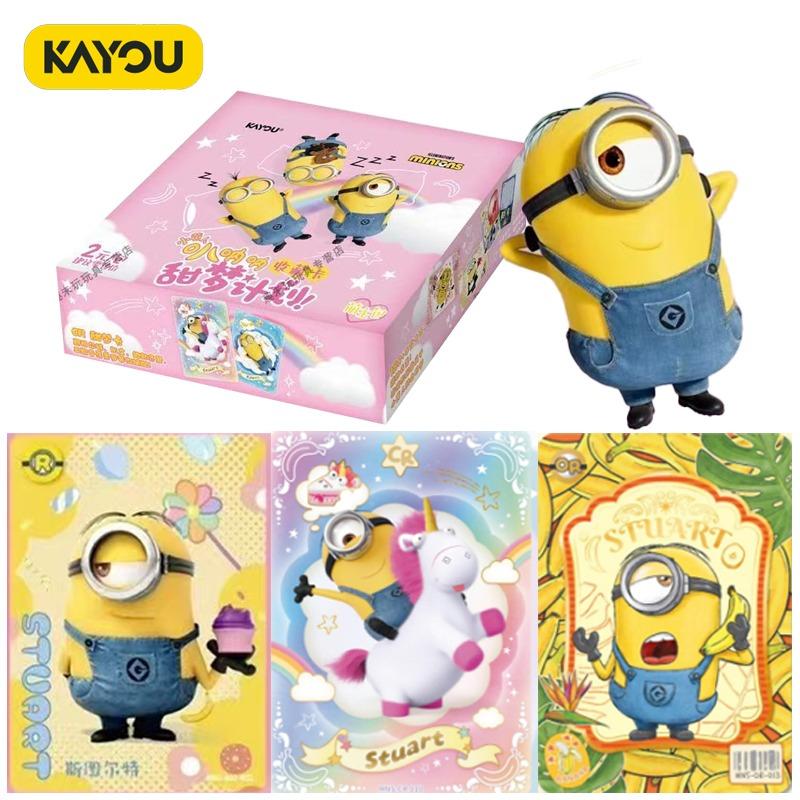 New Genuine Minions Series Banana Collection Card Cute Master Pack 2st Issue Card Anime Peripheral Toy Children's Gift
