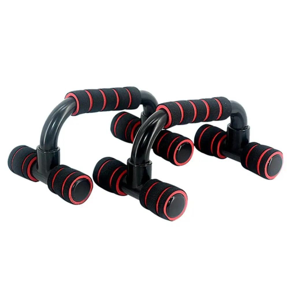 1 Pair of H-shaped Push-up Stand Strong Calisthenics Parallel Bars Pushup Bars Muscle Training