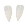 1 Pair Fangs Safe Lifelike Horror False Teeth Prop for Cosplay Halloween Costume Party