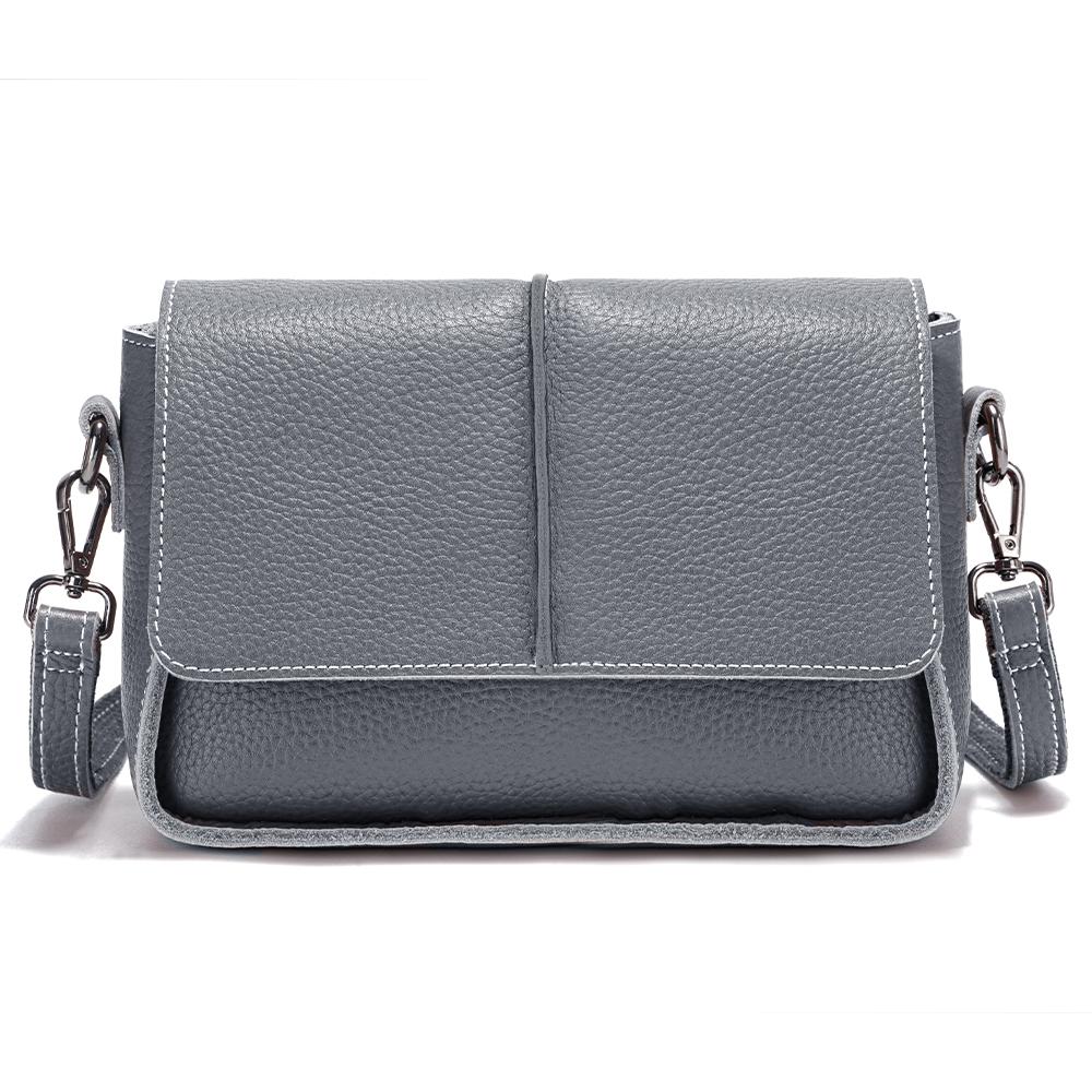 Сумка Zency из коровьей кожи через плечо, маленькая женская сумка через плечо