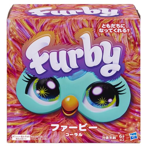 Hasbro Furby Coral Voice-Activated Interactive Toy for Boys and Girls, Ages 6+, Includes 15 Fashion Accessories, Animatronic Electric Plush Toy, F6744