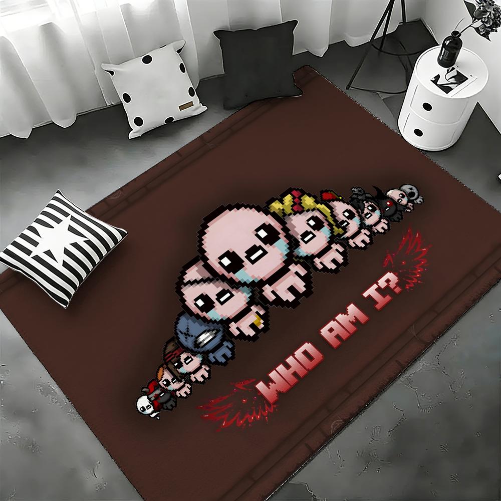 Коврик для двери The Binding Of Isaac, коврик для пола, спальня, гостиная, фланелевый коврик для двери, нескользящий, домашний декор