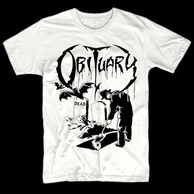 Винтажная футболка OBITUARY Dead Shirt Унисекс Концертная S - 5XL CM563 Унисекс Футболка