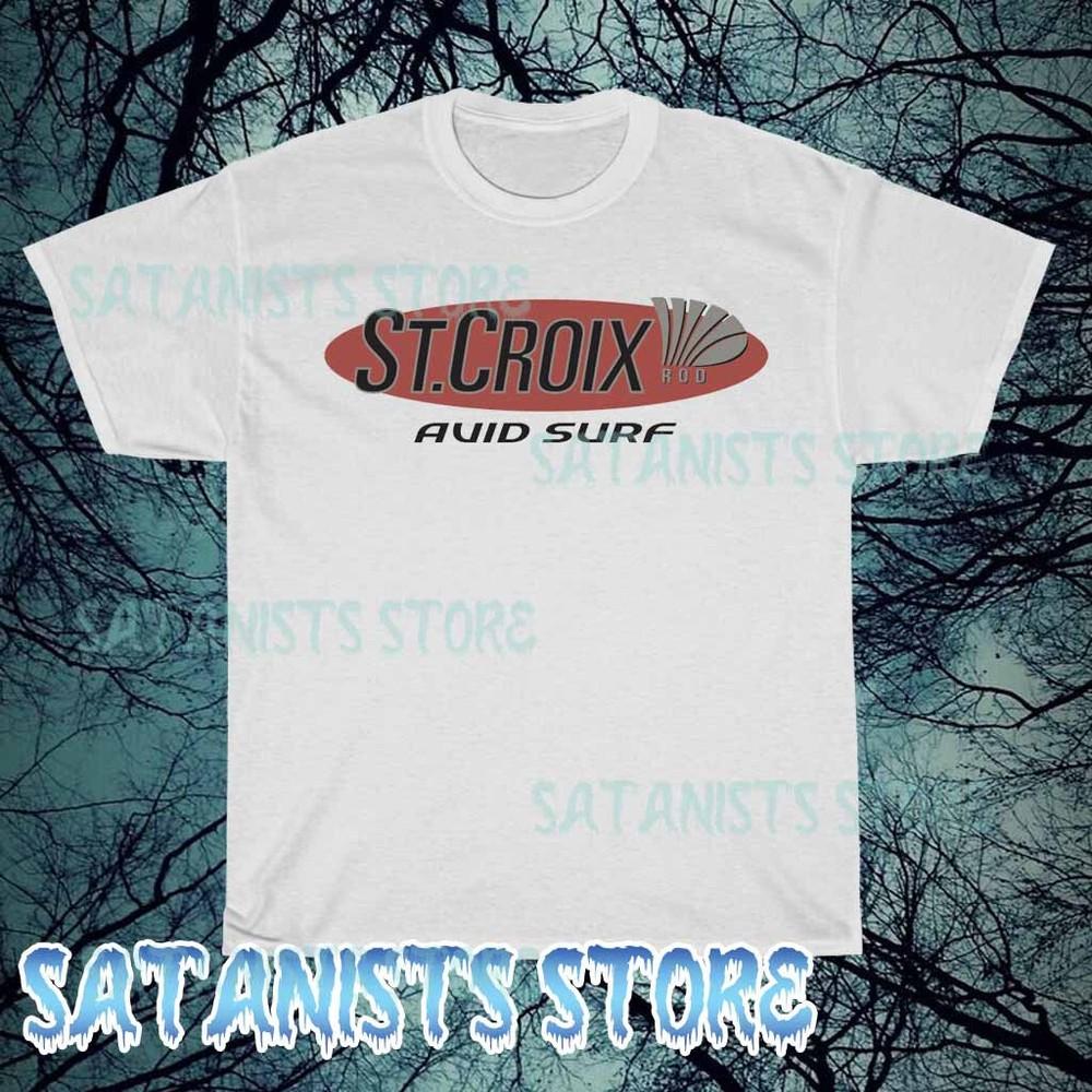 Новые удилища st croix fishing Логотип Мужские#039;s Футболка смешная размер S-5XL Унисекс Футболка