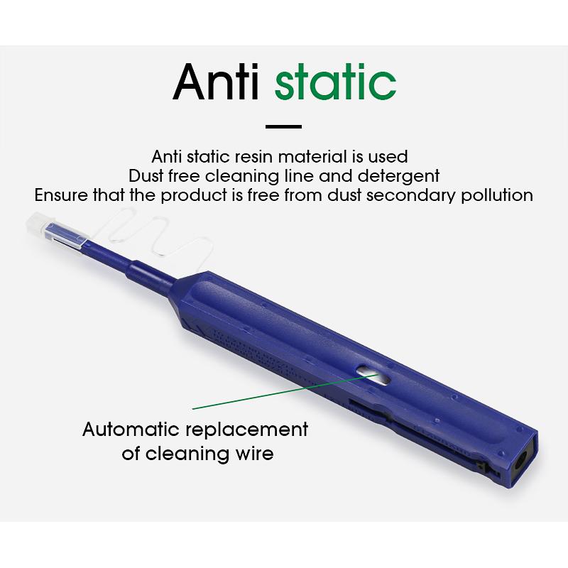 Ручка чистки торца соединителя очистителя оптического волокна для соединителя 1,25 мм ЛК/МУ