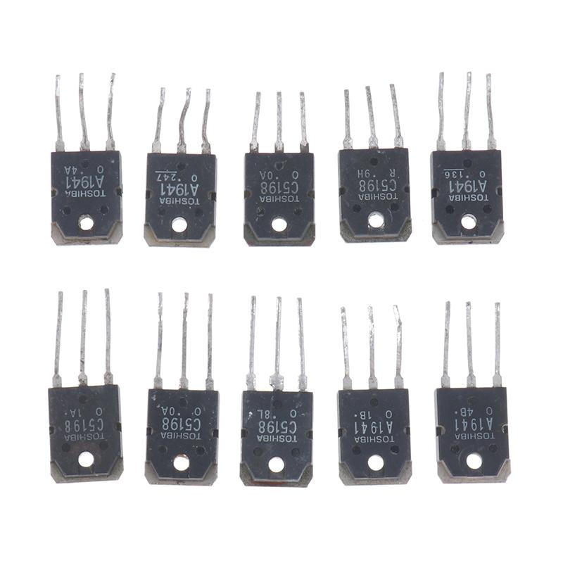 10 шт. 5 пар 2Sc5198 2Sa1941 To3P To-3P Транзистор Оригинальный Аутентичный