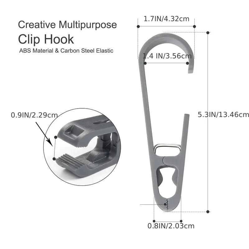 Зажимы для душевой занавески в ванной, крючки для кухонных полотенец, настенные зажимы для подвешивания, сильная фиксация, 2 кг