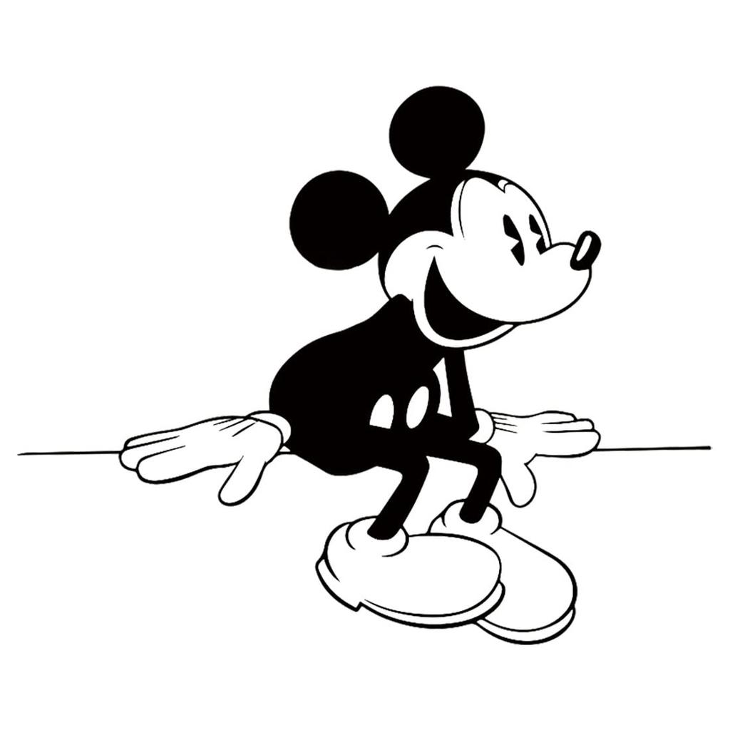 [GREDINO] Mickey Mouse Waterproof Sticker, Car Sticker, Mickey for Suitcases, Laptops, Motorcycles, Helmets, and More