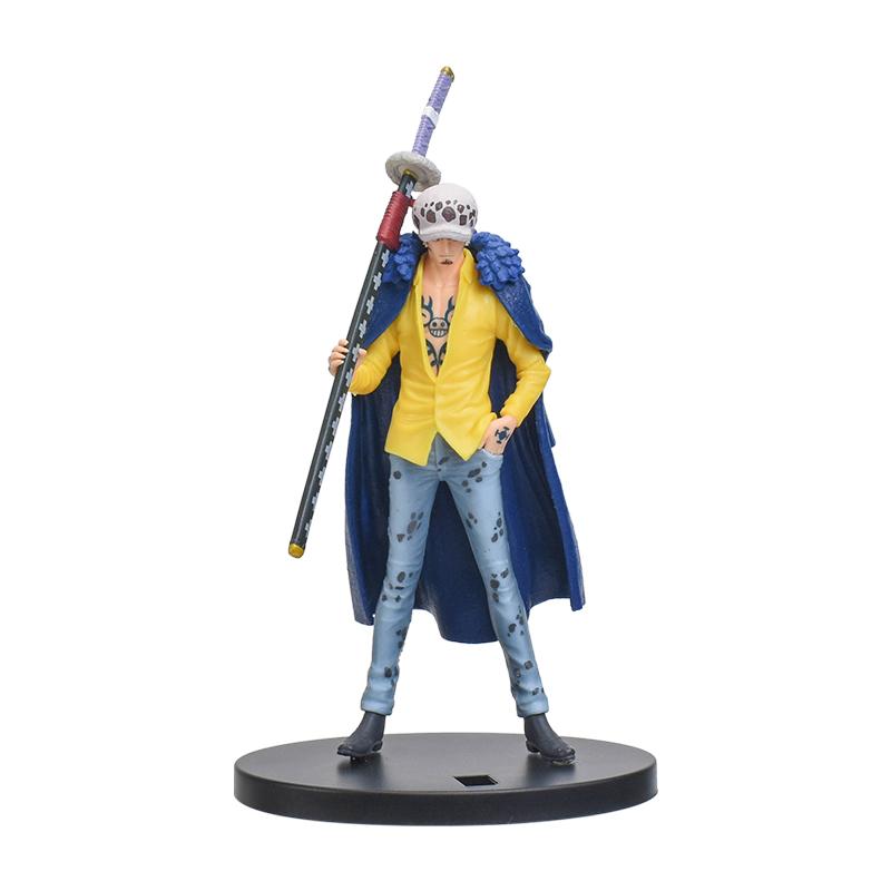 One Piece 17cm Anime Figure Luffy Zoro Chopper Yamato Nami Robin Anime Statue Action Figure Collection Model Kid Toy