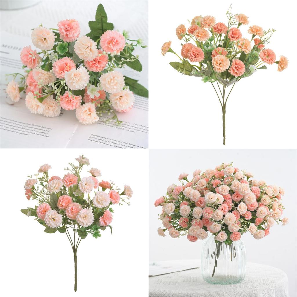 Elegant Artificial Hydrangea Bouquet With High Realistic Appearance For Home Decor