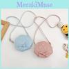 Princess Pearl Shell Bag With Bow For Kids School Daily Use Cute And Sweet