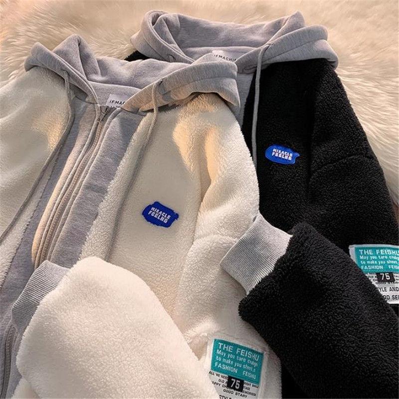 Зимний свитер с капюшоном, женская стеганая куртка, свитер для пары, модное толстое пальто