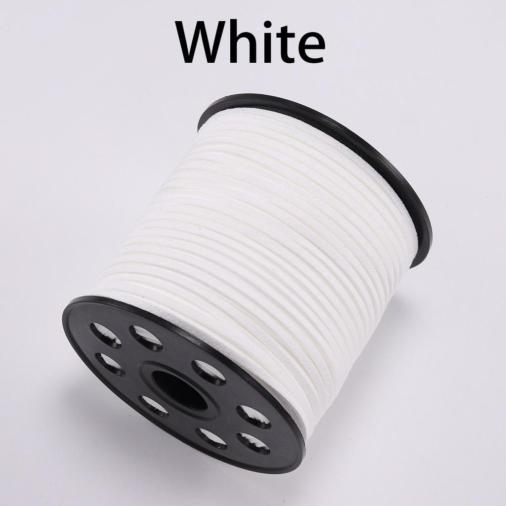 10 м/лот, 2,5 мм, плоский плетеный из искусственной замши, корейский бархатный кожаный браслет ручной работы с бисером, ожерелье «сделай сам» для изготовления ювелирных изделий, фурнитура