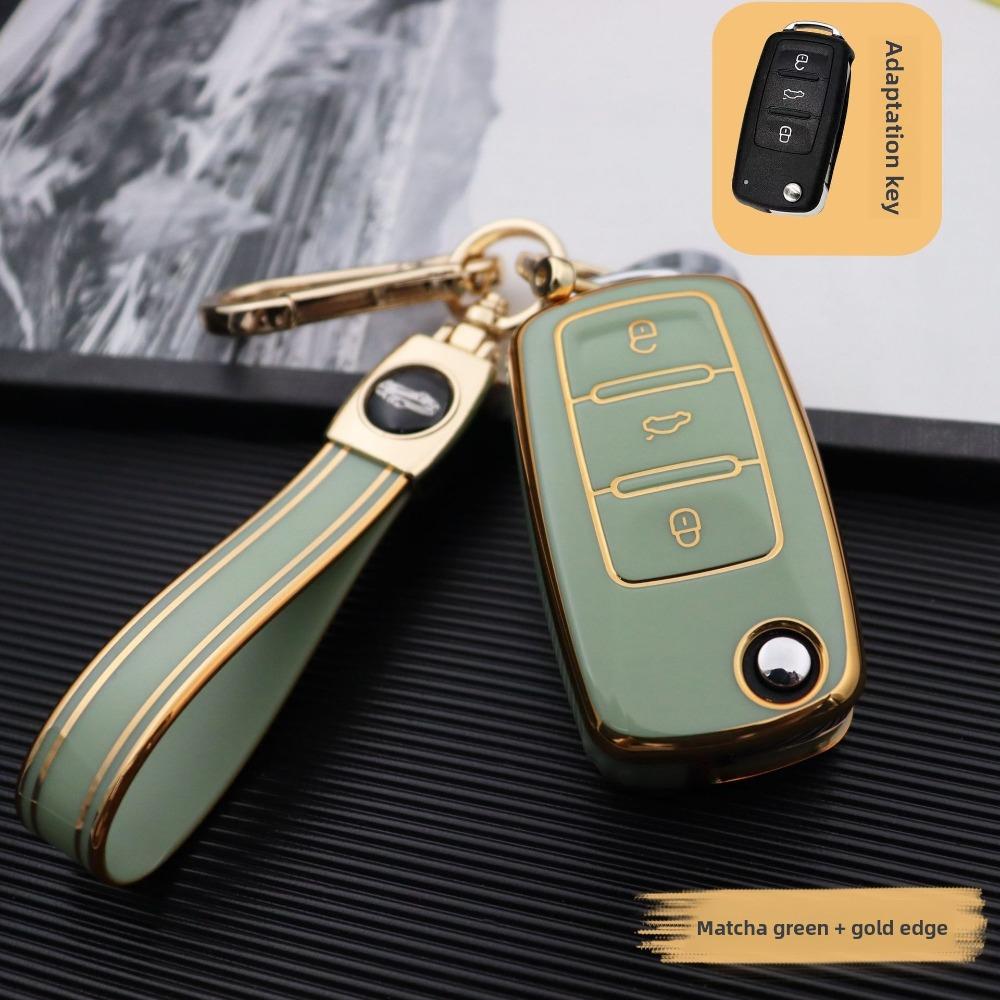 VW Car Key Cover for Golf Polo Passat Jetta Sagitar Bora Lavida Tiguan Durable Protective Shell