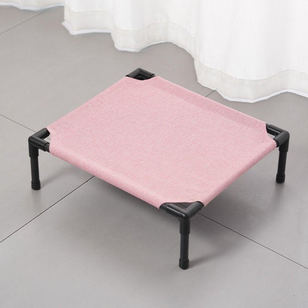 Detachable Pet Camping Bed Breathable Mesh Cat Sofa Bed Universal Cat Sleeping Bed Outdoor Camping