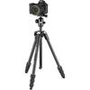 Manfrotto Element MII Carbon Fiber 4-Section MBT Kit with Remote Control, Carrying Bag, Smartphone Adapter, UNI/PdR 105:2021 Load Capacity 8 kg, Ball 