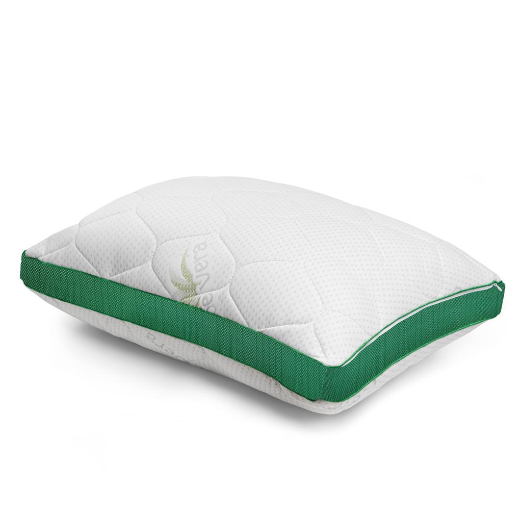 Polyester (Anti-Allergen) Pillow Alberto №900 100% Cotton, 100% Polyester Filling. Medium.