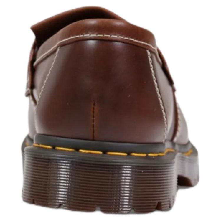 Dr. Martens Адриан Бен Карамельный Орлеанская кожа Минималистичные Удобные Лоферы Мужские лоферы Красно-коричневый 42849200