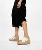 Fitflop Женские эспадрильи на платформе с кожаным клином и перекрестными ремешками - Urban White (Ft64K2D231)