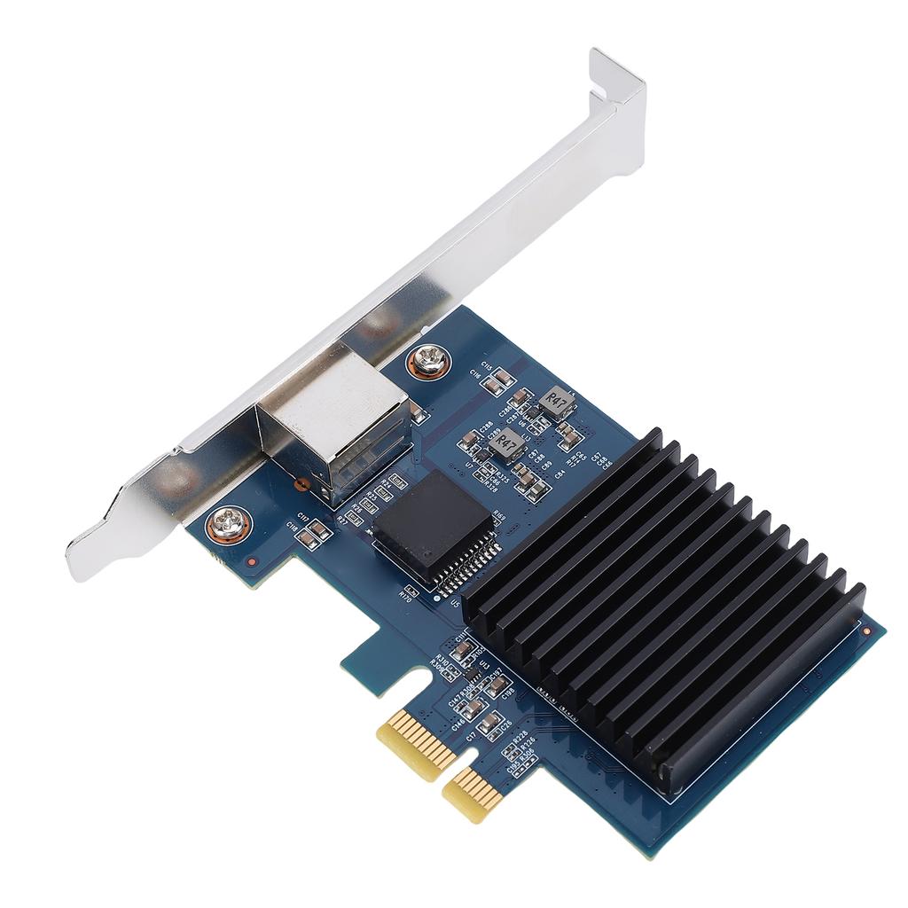 10G PCIe Карта Порт RJ45 RTL8127 PCI Express Gen 4 X1 к 10 Гигабитный Ethernet Адаптер для