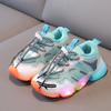 Детские кроссовки, детская обувь, светящаяся обувь для девочек, детская теннисная обувь с дышащей сеткой, повседневная обувь для мальчиков